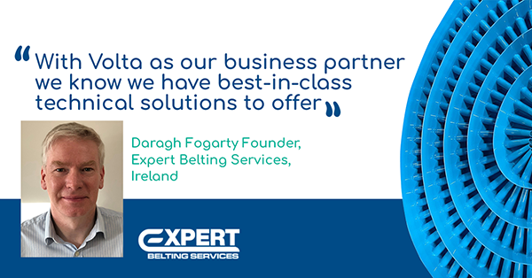 Testimonial – Daragh Fogarty – Founder, Expert Belting Services, Ireland
