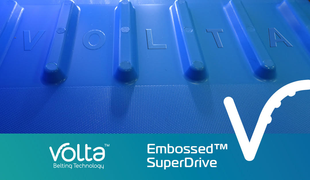 Check out Volta’s improved embossed SuperDrive™ for smoother performance
