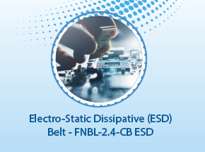 Electro-Static Dissipative (ESD) Belt FNBL-2.4-CB ESD