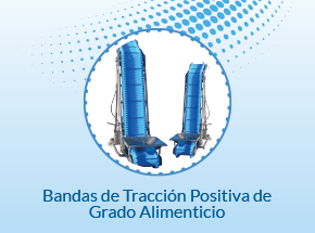 Bandas de Tracción Positiva de Grado Alimenticio