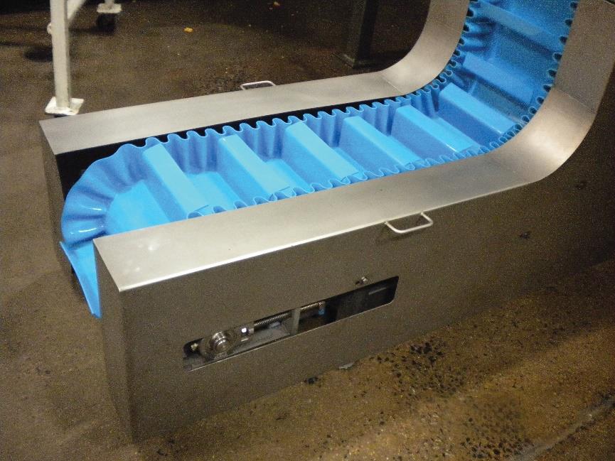Positive Drive Belt on Snack Food Elevator