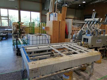Volta Belts in Window Frame Lacquering